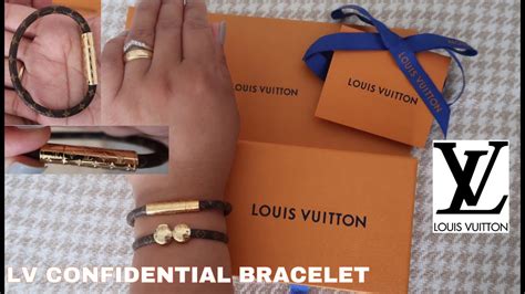 daily confidential bracelet louis vuitton|louis vuitton bracelet size chart.